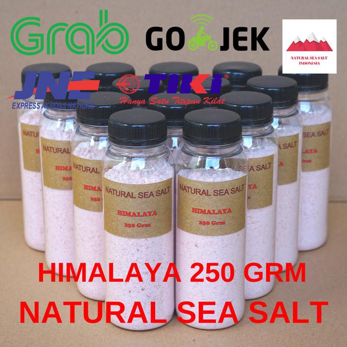 

100% Natural Himalayan Salt Garam Himalaya 250 Grm Pink Salt Garem BERKUALITAS