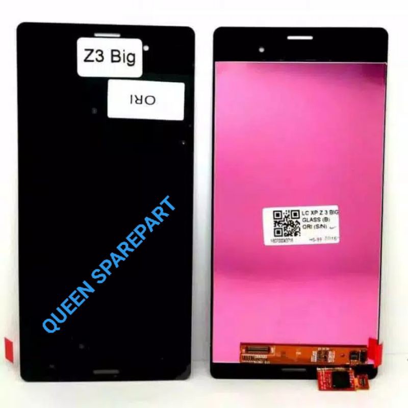 LCD SONY EXPERIA Z3 / SONY EXPERIA Z3 BIG GLASS ORIGINAL FULLSET TOUCHSCREEN