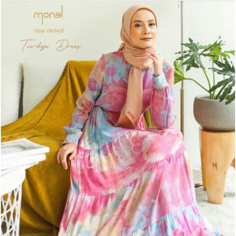 tie dye dress by monel