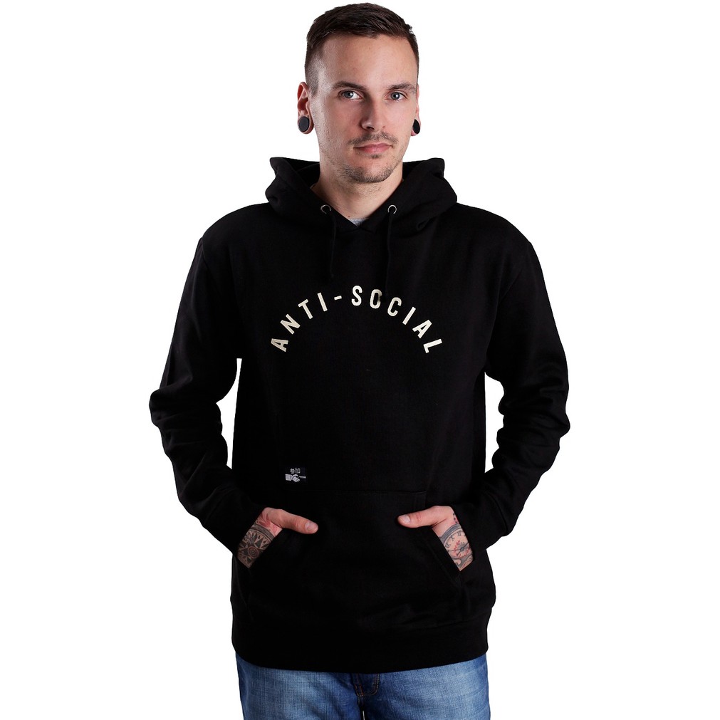 Jaket   Zipper   Hoodie  Sweater Drop Dead Anti Social