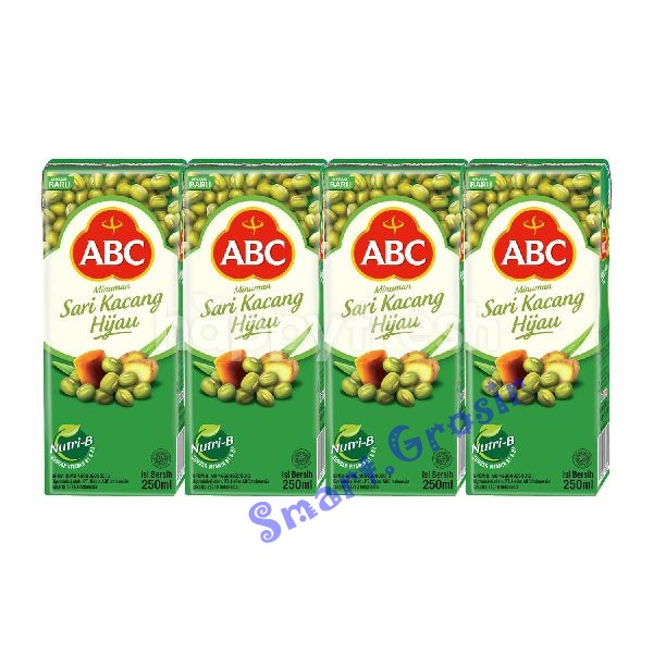 

ABC SARI KACANG HIJAU 250ML (PAKET x6PC)