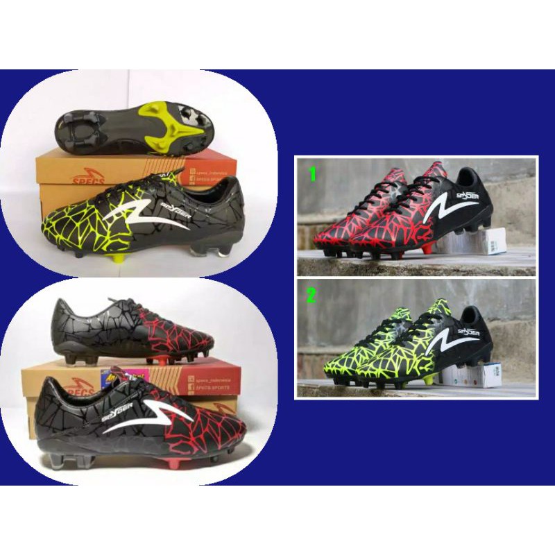 Brand's Specs spider accelerator sepatu elite bola