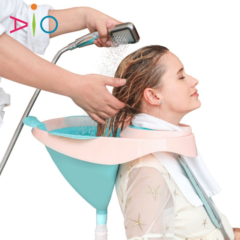 Wasbak Portable Tempat Cuci Rambut Lipat Untuk Ibu Hamil Dan Lansia Wadah Pencuci Rambut Portable