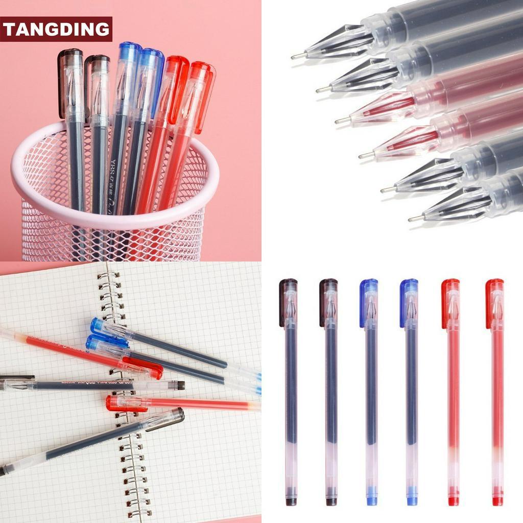 【COD Tangding】0.5mm Large Capacity Write Neutral Pen Diamond Stone Pen Student Test Water Pen Student Supplies