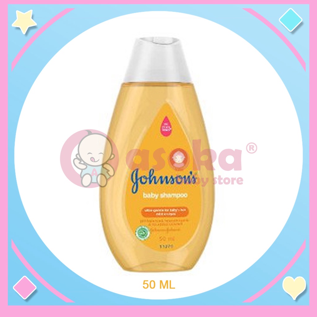 Johnson's Gold Baby Shampoo - Shampo Bayi 50ml / 200ml ASOKA