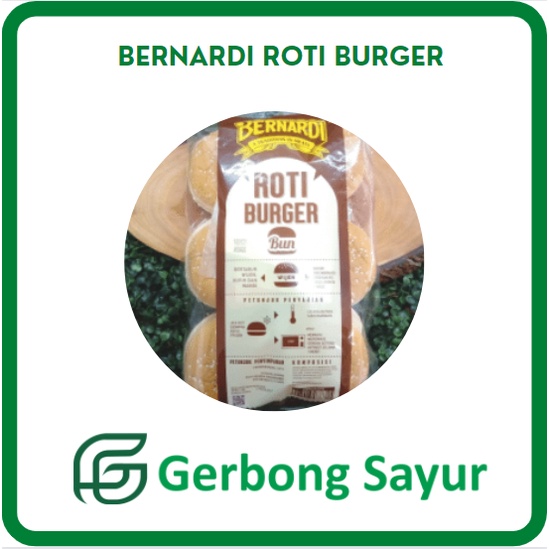 

Bernardi Roti Burger Bun Wijen isi 6 - 300 gram