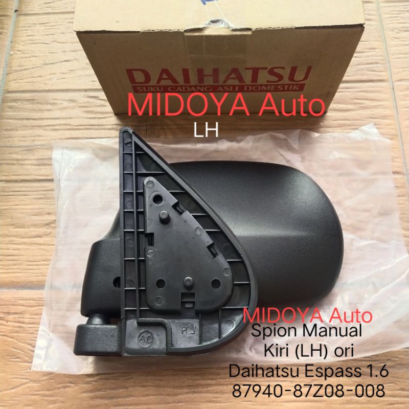 Spion Manual Kiri (LH) Daihatsu Espass 1.6 87940-87Z08-008 ori