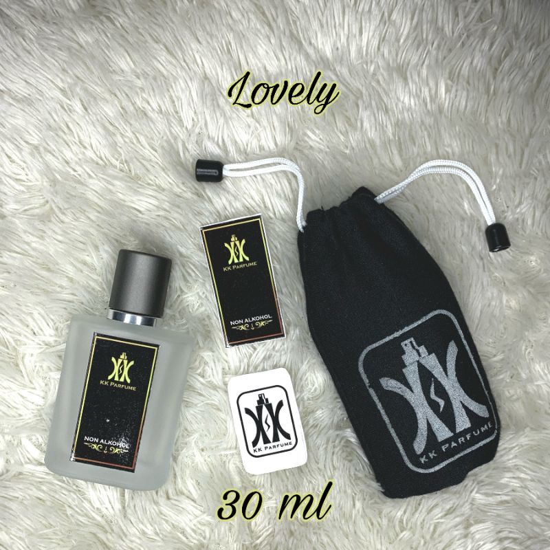 LOVELY Parfum pria & Wanita / Parfum terlaris & tahan lama/Parfum non alkohol