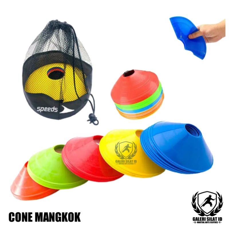 Cone Mangkok Kun Olahraga - Alat Trainning - Ketangkasan- Kelincahan - Speed - Marker - Sepak Bola F