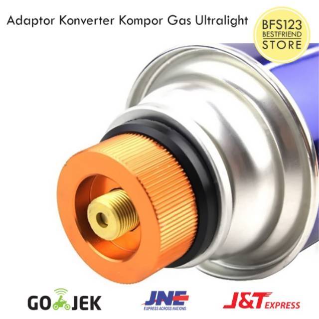 Adaptor Konverter Kompor Gas Canister ke Gas Hicook - Outdoor - Hiking