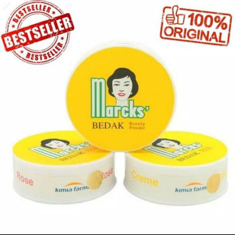 Bedak Marcks Beauty Powder  - Bedak Tabur Marcks