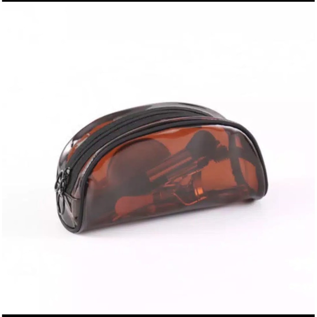 Transparant Bag Travel - Pouch Kosmetik PVC - Tas Pouch Transparan
