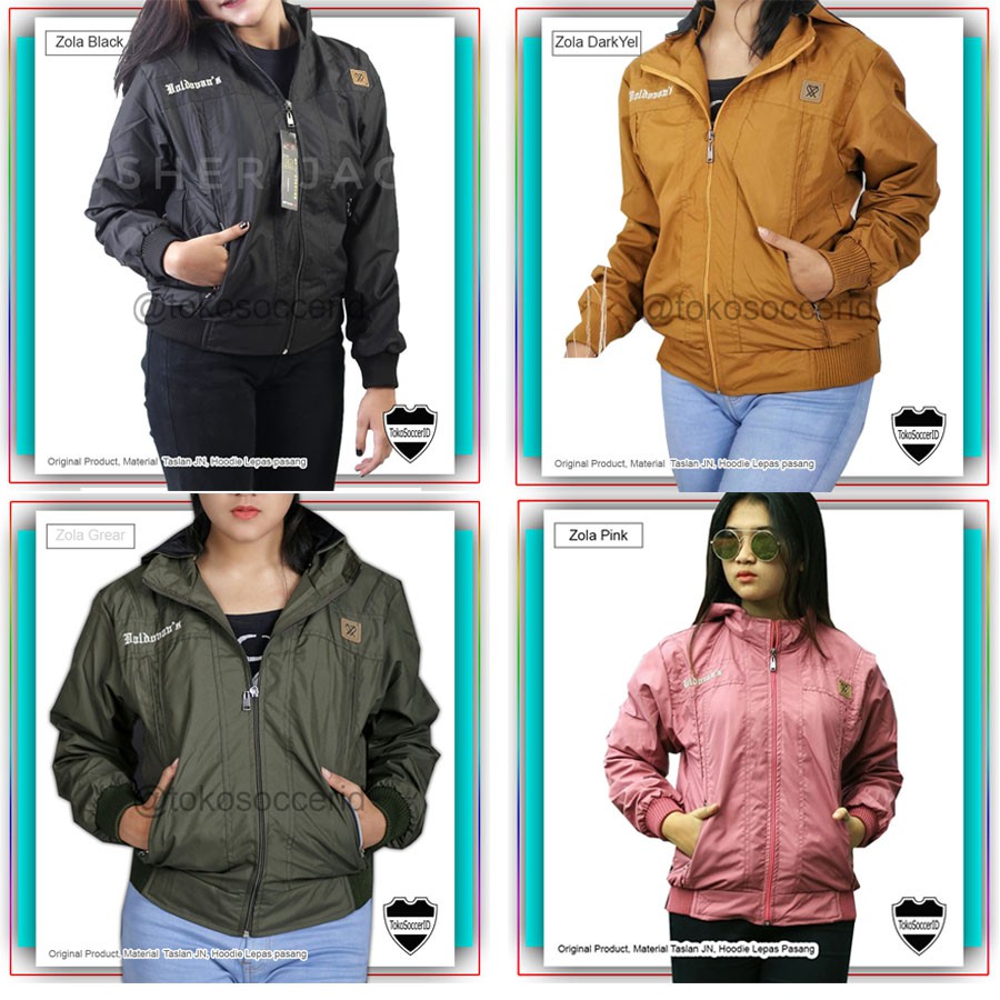 700 Koleksi Model Jaket Wanita Bahan Parasut Gratis Terbaik
