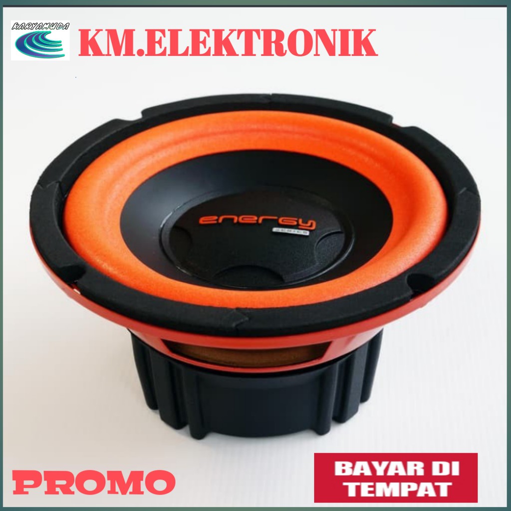 SPEAKER SUBWOOFER 6 INCH 6in 6" LEGACY 6 638 LG 638-2 100 WATT SUBWOFER MURAH SUPER BIG BASS ASLI