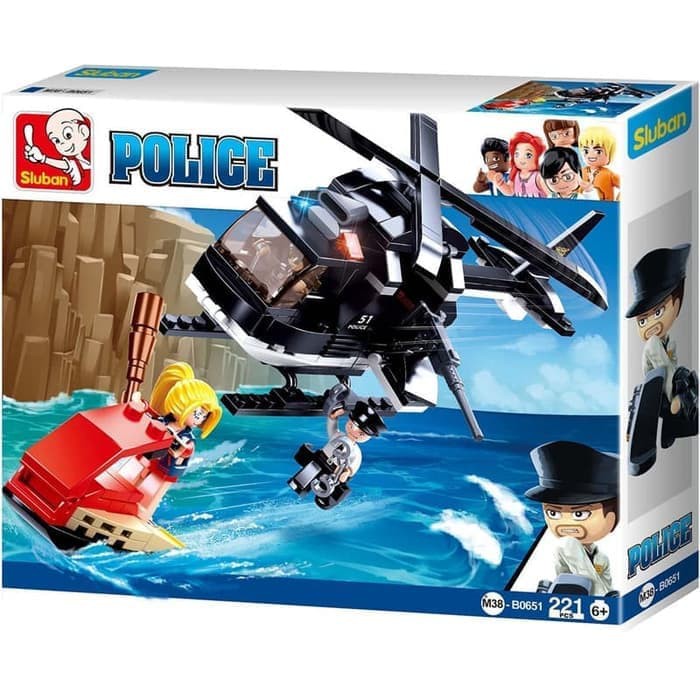 Lego Police II-Helicopter