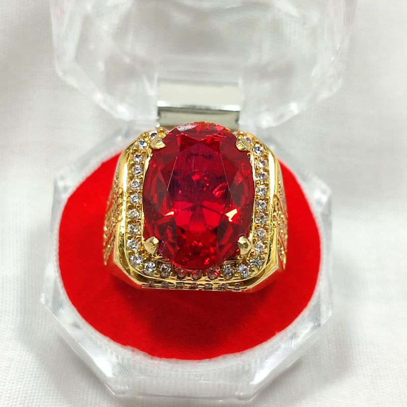 Batu Merah Siam Asli Catam