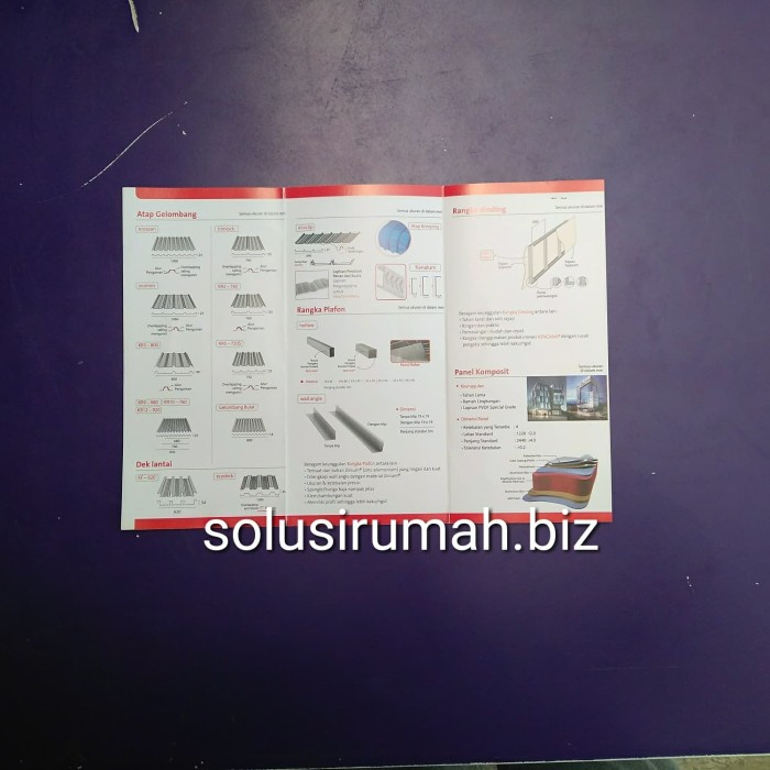 KATALOG GALVALUM SOLUSIRUMAH.BIZ COMPOSITE atap rangka plafon lantai