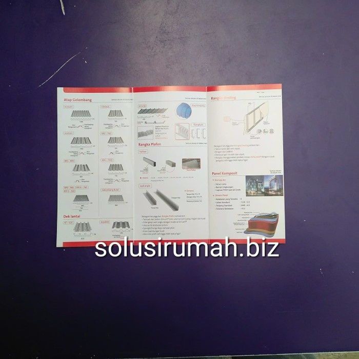 KATALOG GALVALUM SOLUSIRUMAH.BIZ COMPOSITE atap rangka plafon lantai