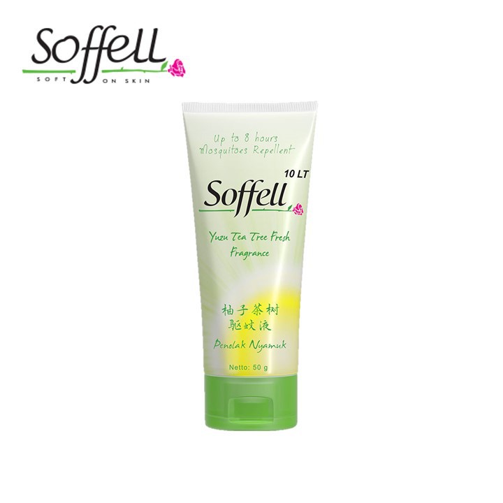 Soffell Alamia Tube Yuzu Tea Mosquito Repellent 50 g