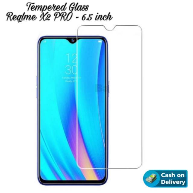 TEMPERED GLASS REALME X2 PRO ANTI GORES KACA BENING