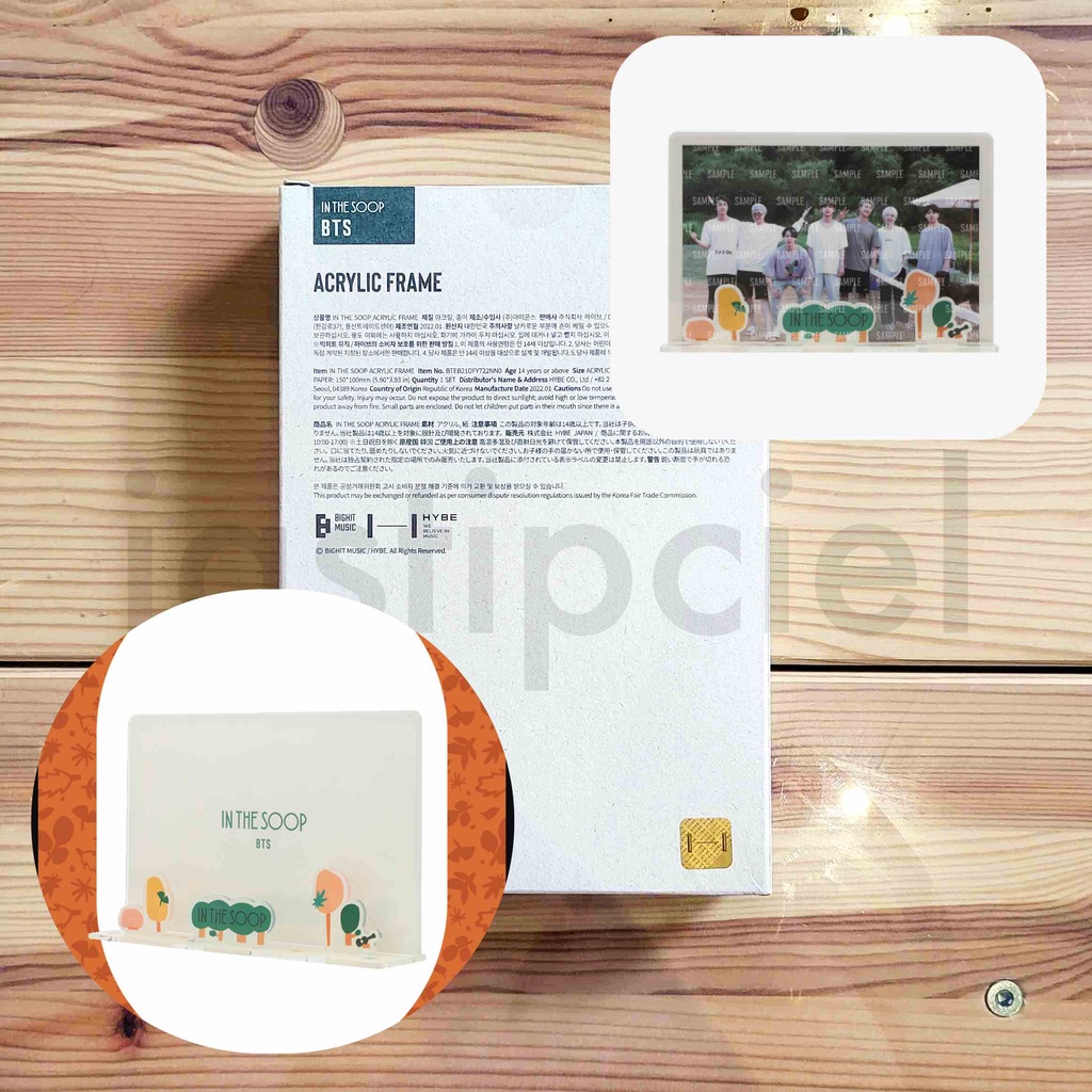 Merch InTheSoop 2 Acrylic Frame - BTS