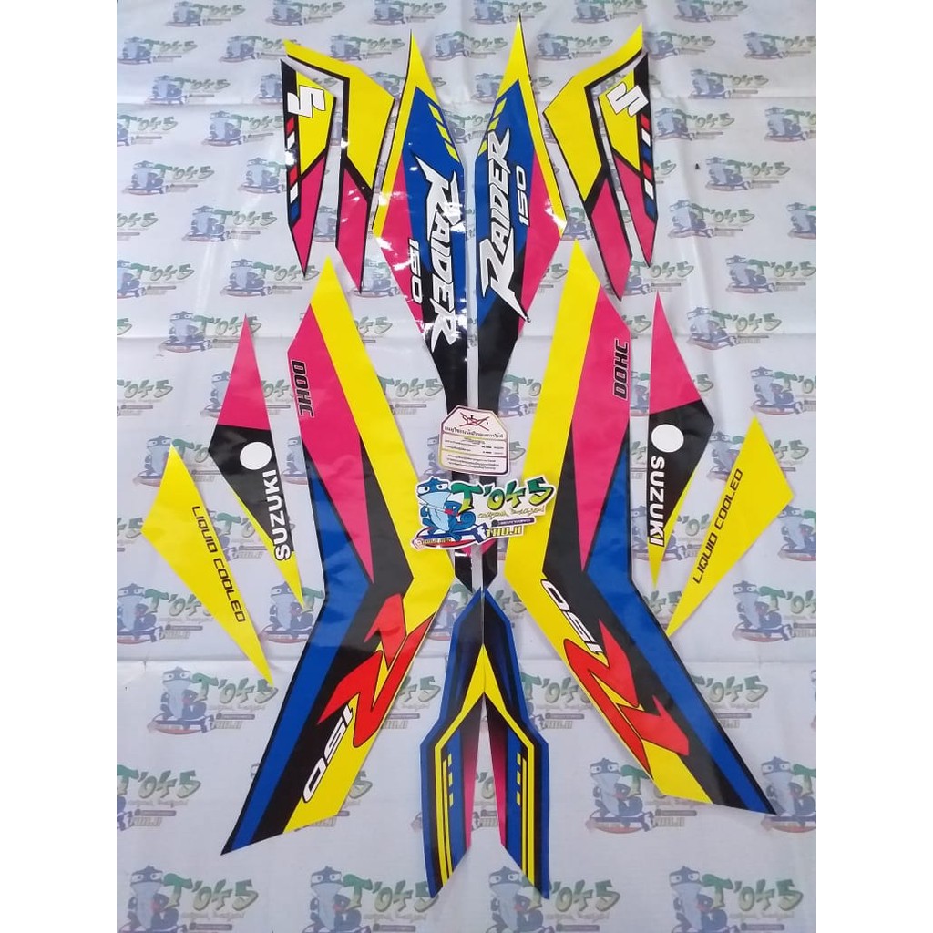 Striping satria fu fi raider 150