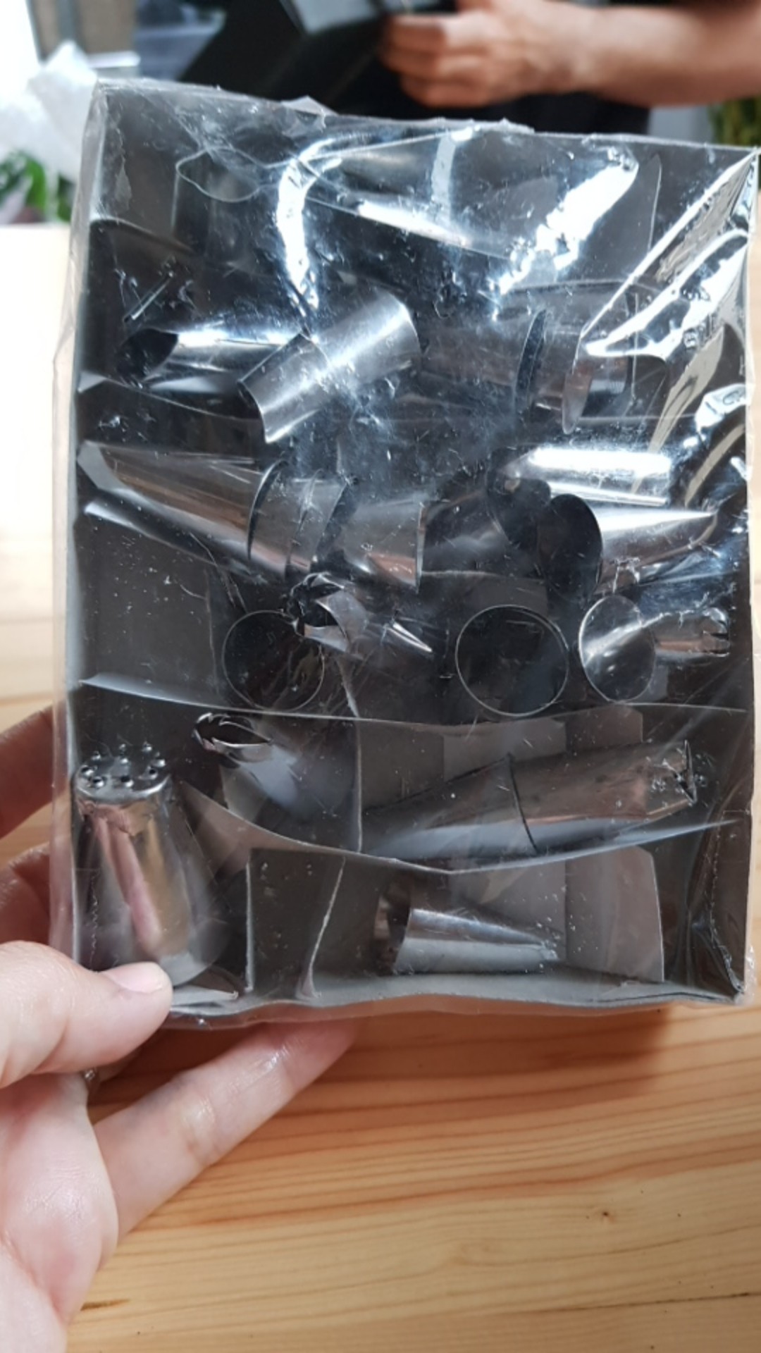 Rosita 1set Spuit Stnlis Stell 1 Mika Isi 20 Pcs