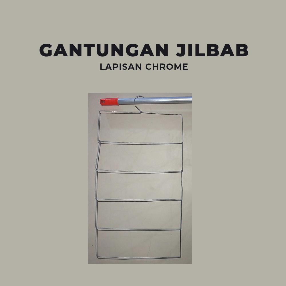 Hanger JIlbab Besi | Gantunga Jilbab | Gantungan Syal | Hanger Multifungsi