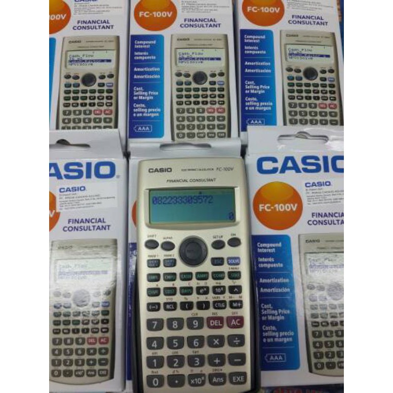 

Casio Financial Consultant seri FC100V new garansi resmi