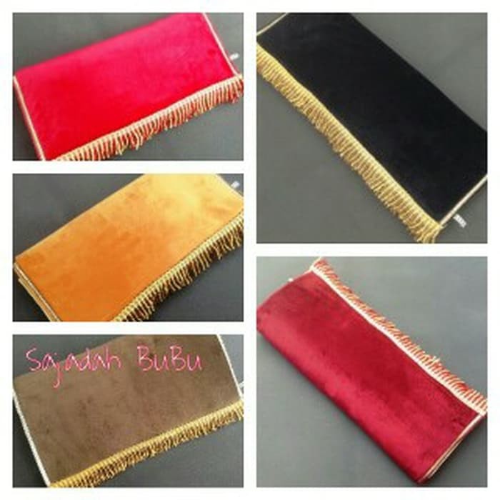 Jual sajadah polos, sajadah busa, sajadah bulu, sajadah empuk online  Grosir