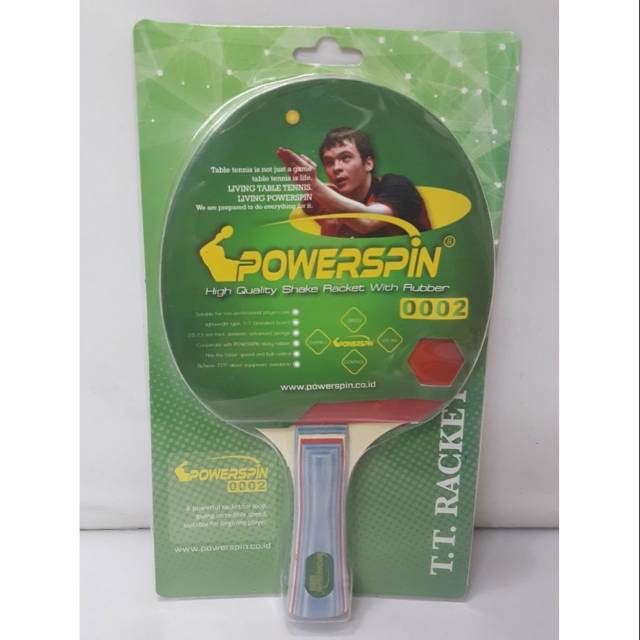 POWERSPIN Power Spin 0002 Bat Pingpong Bet Tenis Meja