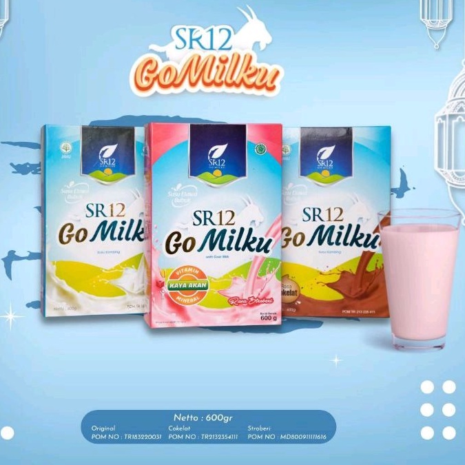 

GOMILKU SR12 HALAL DAN BPOM SUSU KESEHATAN SUSU PENGGEMUK SUSU DIET SUSU KAMBING ETAWA TIDAK BAU AMIS SUSU ANAK-ANAK SUSU TINGGI VITAMIN