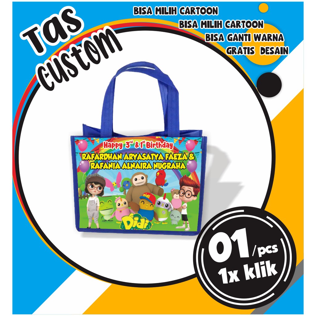 

GOODIE BAG CUSTOM DIDI & FRIEND