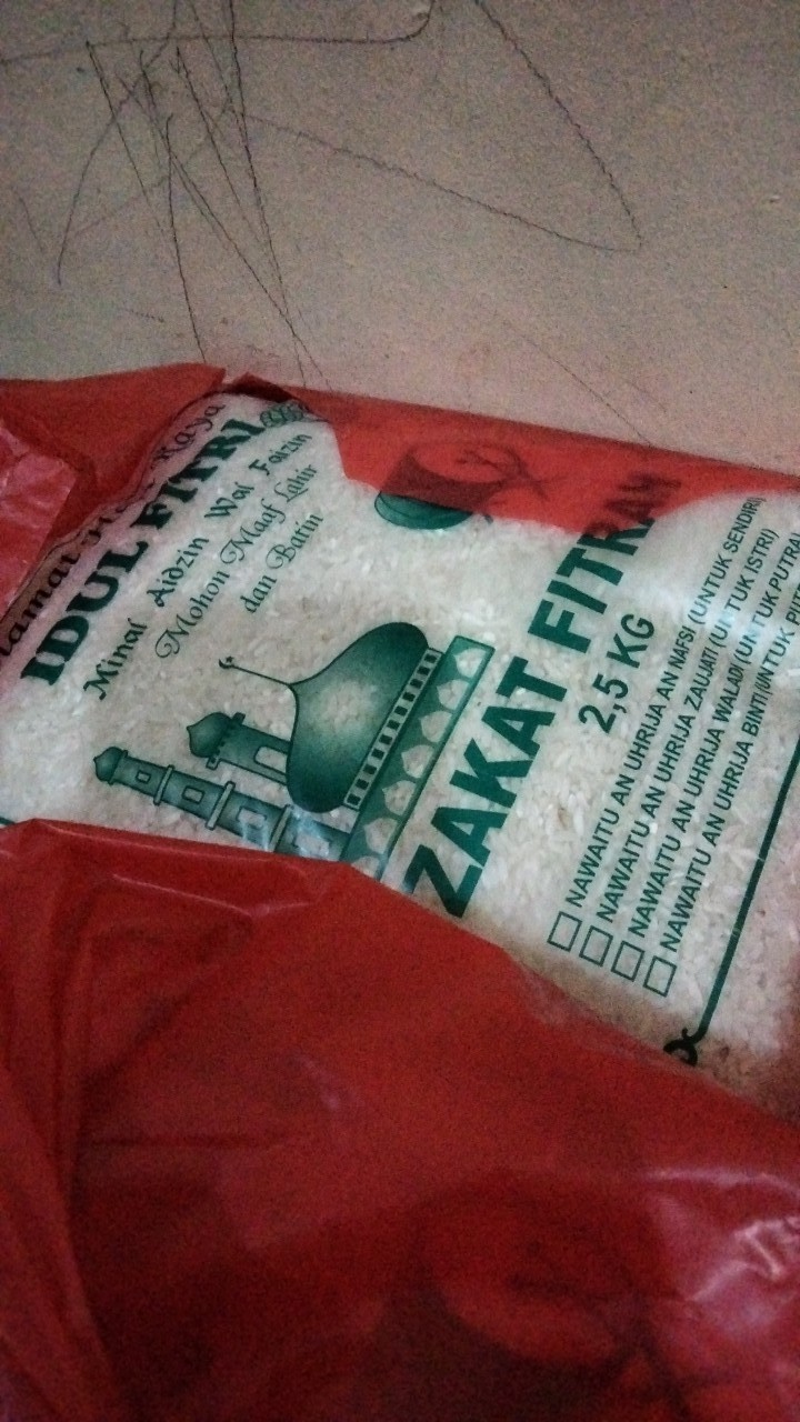 [isi 50pcs] Plastik / Plastik Zakat 2,5kg Stock Banyak!!