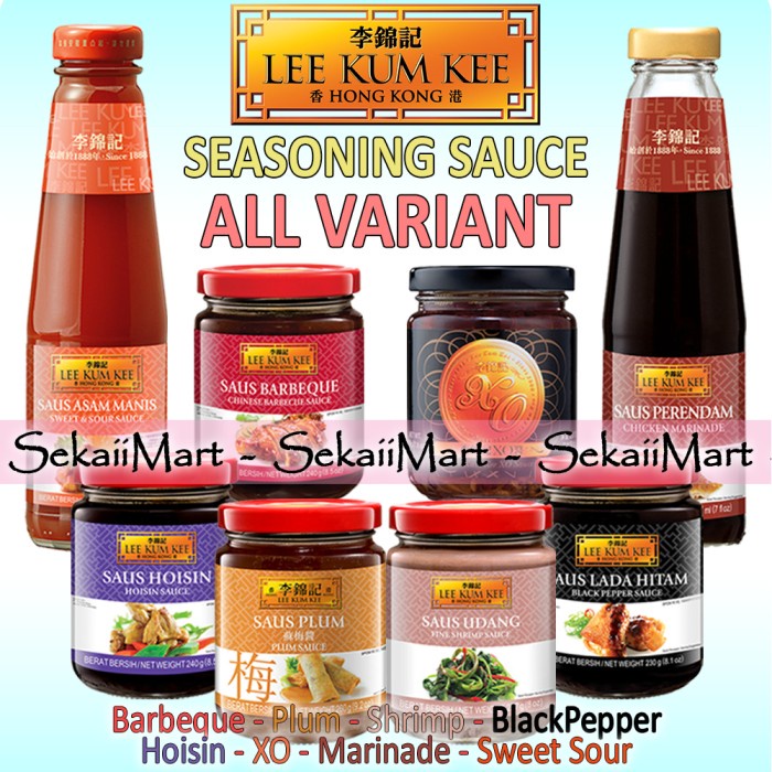 

Siap Kirim Lee Kum Kee Sauce Jar All Variant - Lkk Saus Bumbu Lengkap Semua Rasa - Plum Sauce