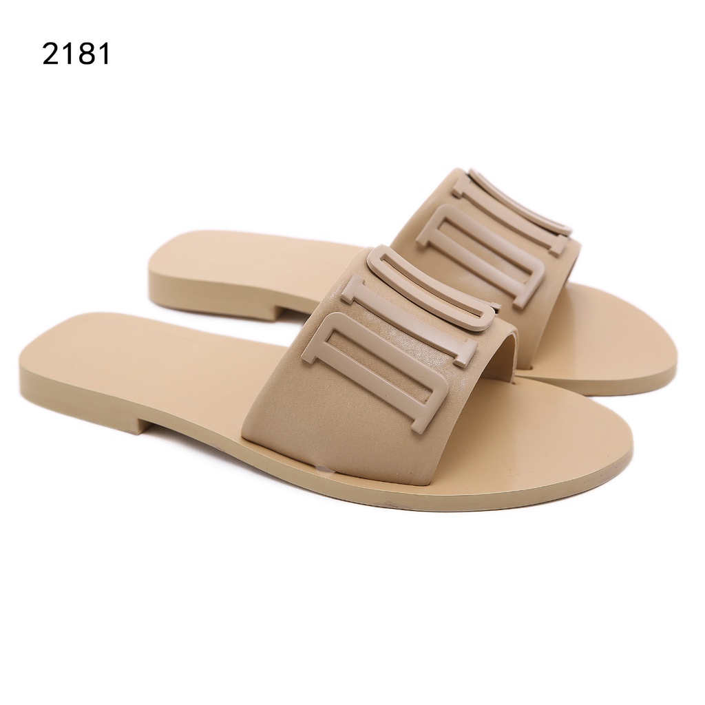 CD Diorevolution Slide Sandals Leather #2181