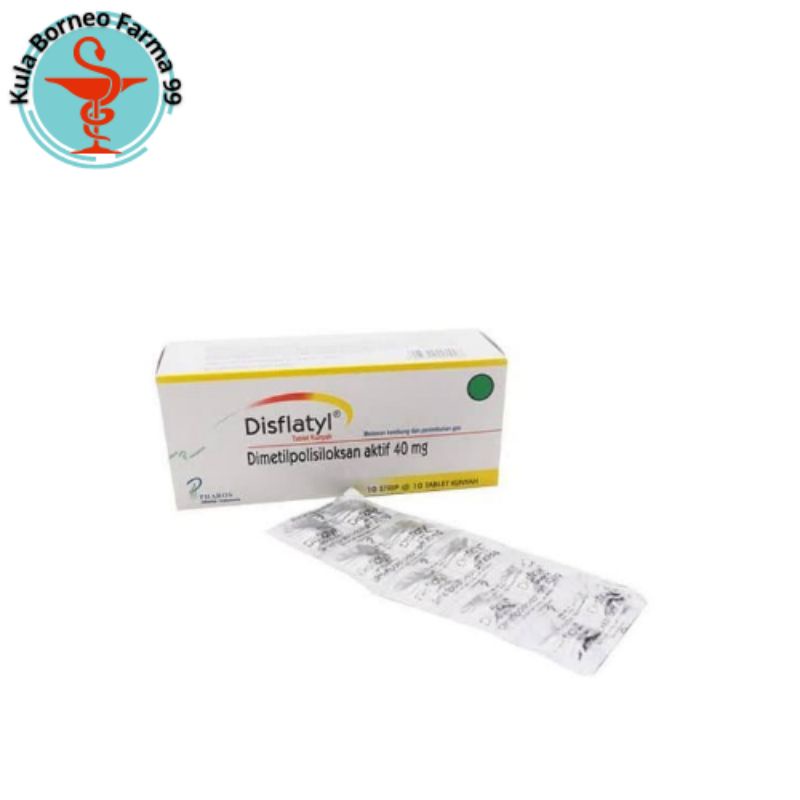 Disflatyl Obat Kembung 1 Blister 10 Tablet