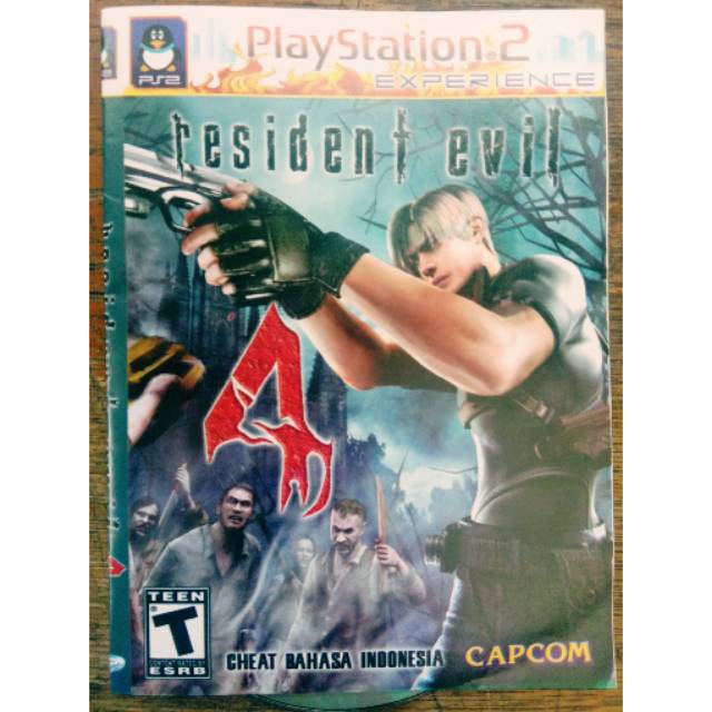 Kaset PS2 Game Resident Evil 4 Cheat indonesia