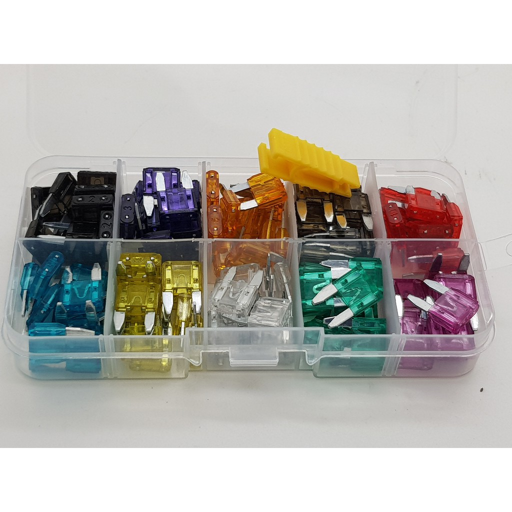 FUSE KECIL TANCAP isi 100 pc with pin clip pencabut fuse