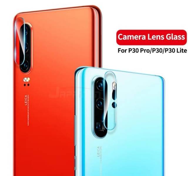 TEMPERED GLASS KAMERA HUAWEI P30 - PELINDUNG KAMERA HUAWEI P30 BIASA