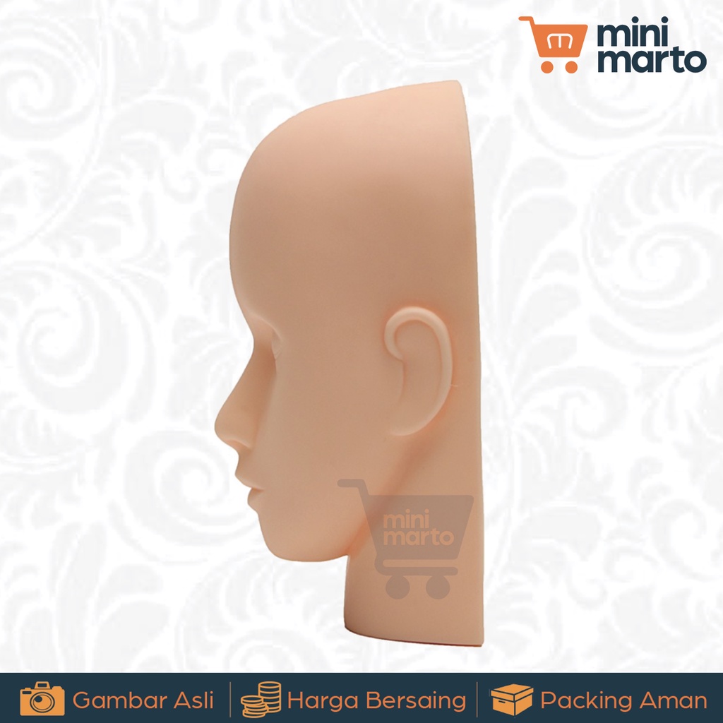 Head Mannequin Kepala Manekin Training Head for Eyelash Make Up Sulam - Minimarto