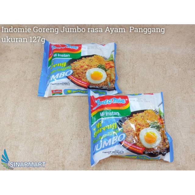 

INDOMIE GORENG JUMBO RASA AYAM PANGGANG