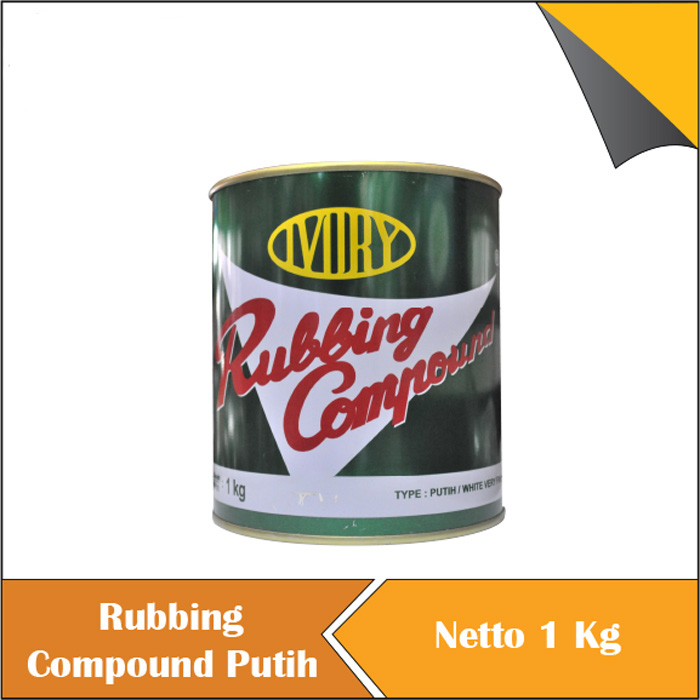 Rubbing Compound IVORY PUTIH COMPOUND Mobil Motor Penghilang Bar