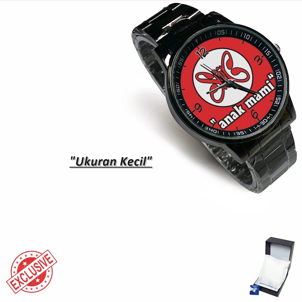 Jam Tangan Rantai Couple SLANK ANAK MAMI (Mantul)