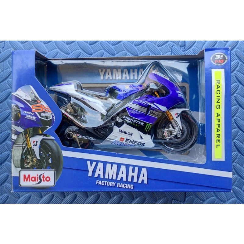 Maisto - MotoGP 2013 Yamaha YZR-M1 Jorge Lorenzo 99 skala 1:10