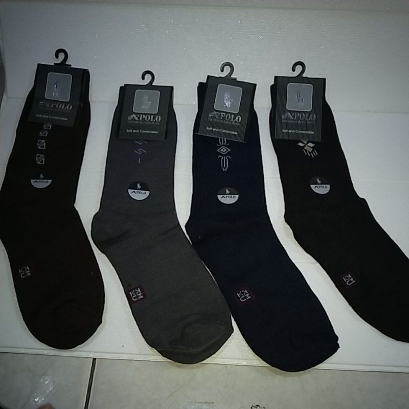 kaos kaki kerja KANTOR,kaos kaki panjang cowok betis branded