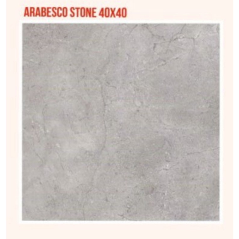 Keramik Lantai Kasar 40x40 ARABESCO STONE Mulia