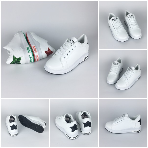 BJS8812 - BLACK/GREEN/RED - Sepatu Sneakers Star Wanita Cantik SEPATU WANITA SNEAKERS STAR BINTANG TALI FLAT SPORT OLAHRAGA FASHION IMPORT TERMURAH TERLARIS TERBARU BAGSTORE JAKARTA JSS8812