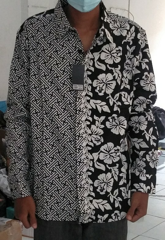 Maginot Kemeja Batik Satya-ls Lengan Panjang Pria