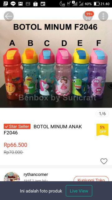 Botol Minum Anak F2046